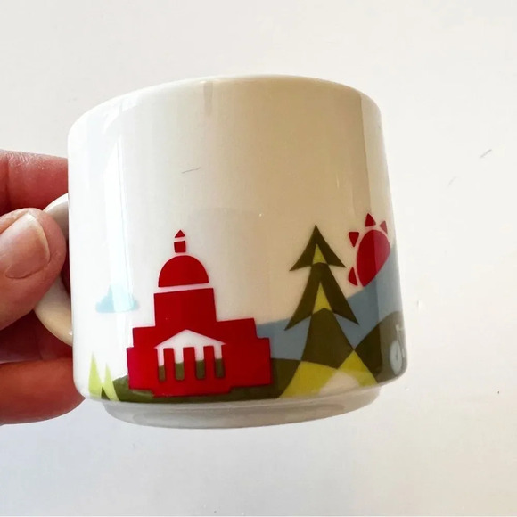 Starbucks Washington State Mini Mug Ornament You Are Here Souvenir Cup Collector - Picture 3 of 6